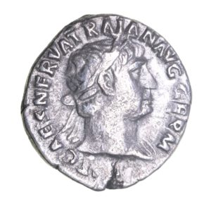 Trajan AD 98-117 Silver Denarius Rome