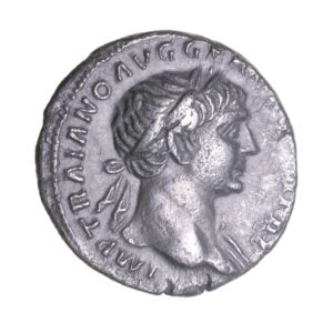 Trajan AD 98-117 Silver Denarius Rome