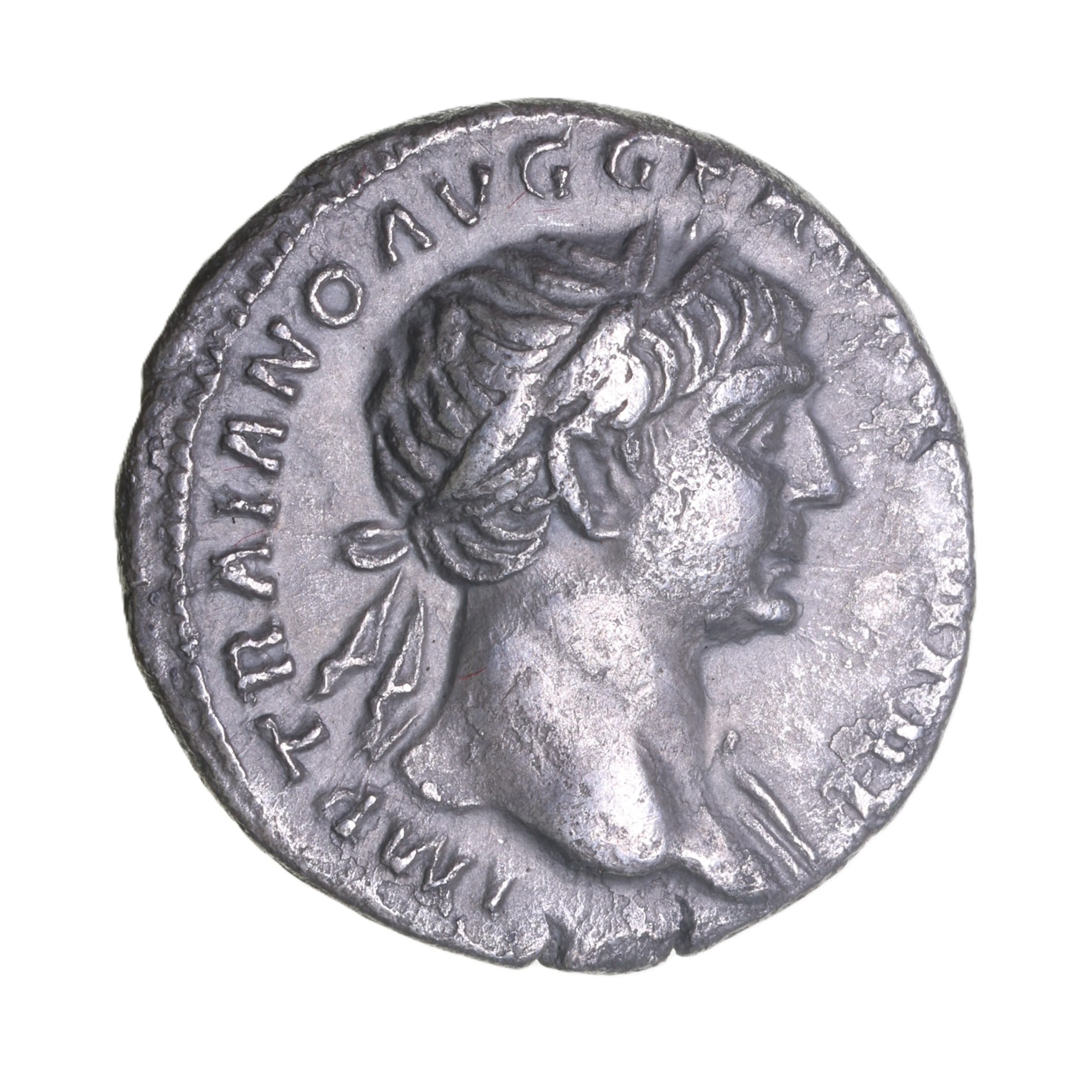 Trajan AD 98-117 Silver Denarius Rome