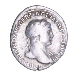 Trajan AD 98-117 Silver Denarius Rome