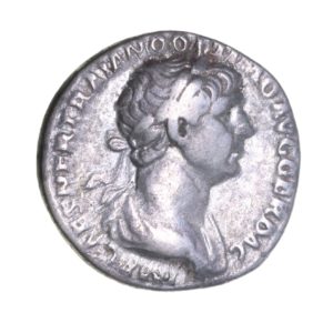 Trajan AD 98-117 Silver Denarius Rome