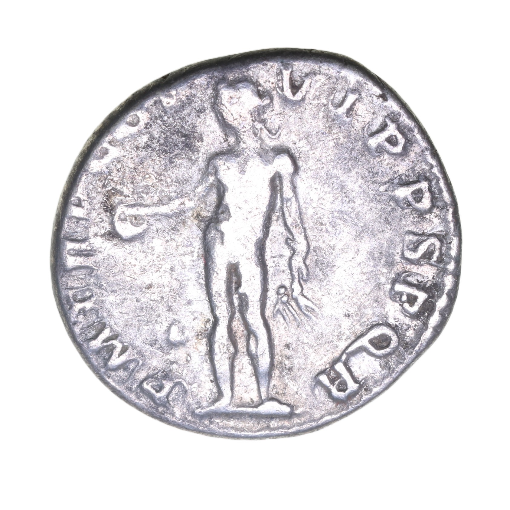 Trajan AD 98-117 Silver Denarius Rome - Image 2