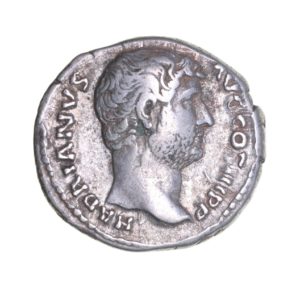 Hadrian AD 117-138 Silver Denarius Rome