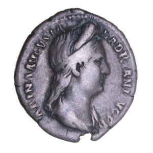 Sabina wife of Hadrian AD 117-138 Silver Denarius