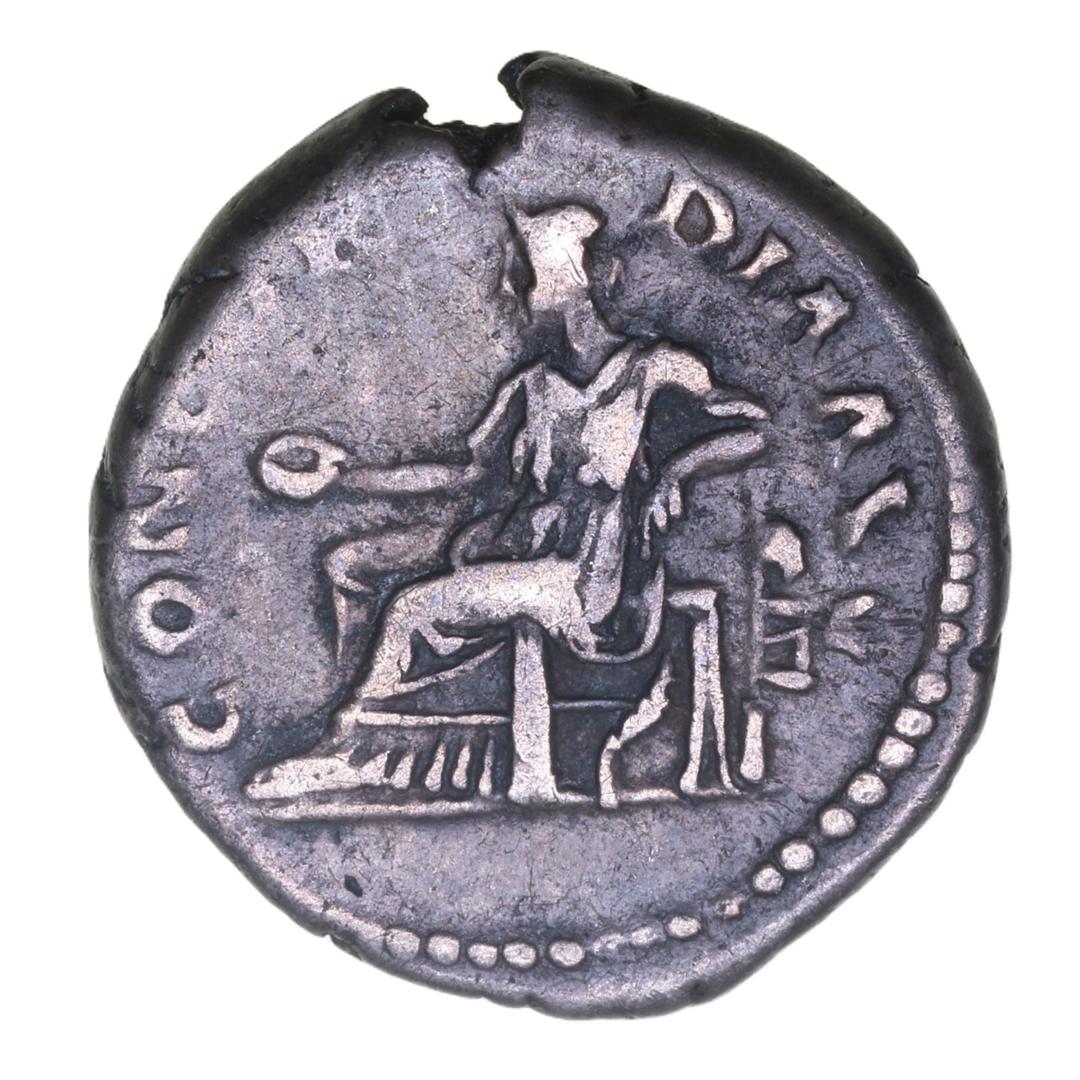 Sabina wife of Hadrian AD 117-138 Silver Denarius - Image 2