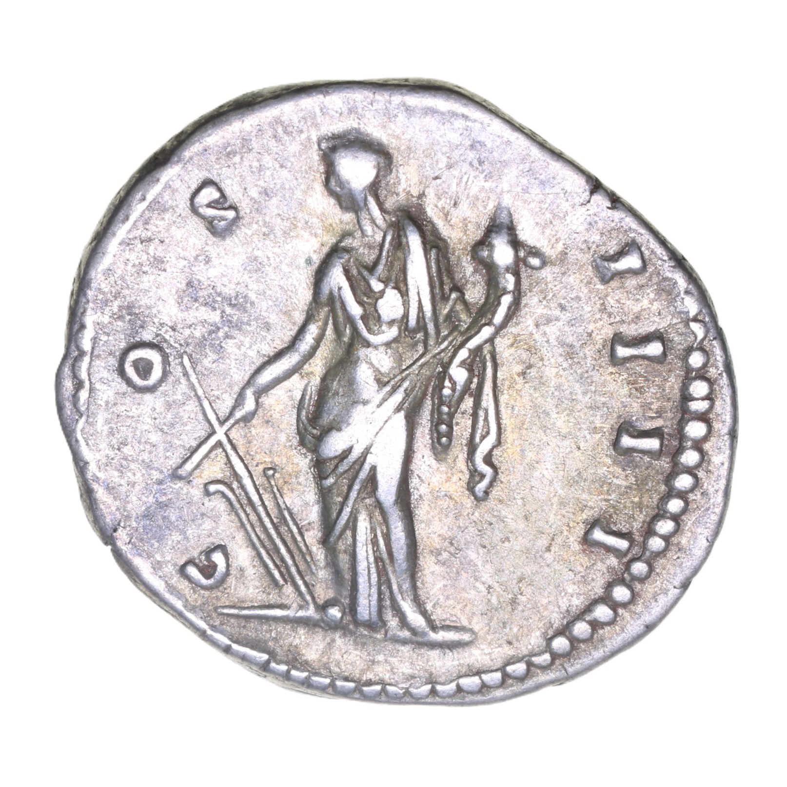 Antoninus Pius AD 138-161 Silver Denarius Rome - Image 2