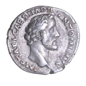 Antoninus Pius AD 138-161 Silver Denarius Rome