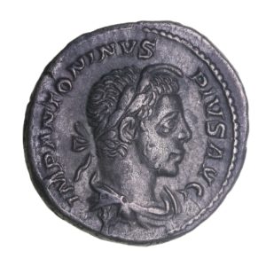 Elagabalus AD 218-222 Silver Denarius