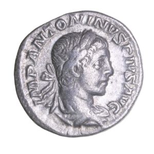 Elagabalus AD 218-222 Silver Denarius