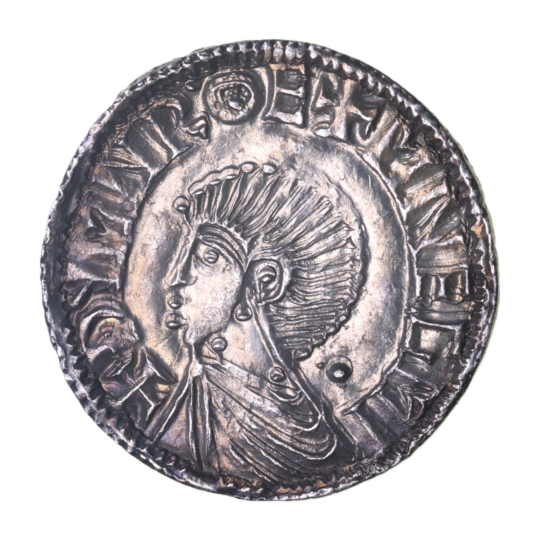 Ireland Hiberno Norse Thymn 'King of Dublin' c.AD 1020-1035 Silver Penny Phase I *Extremely Rare*