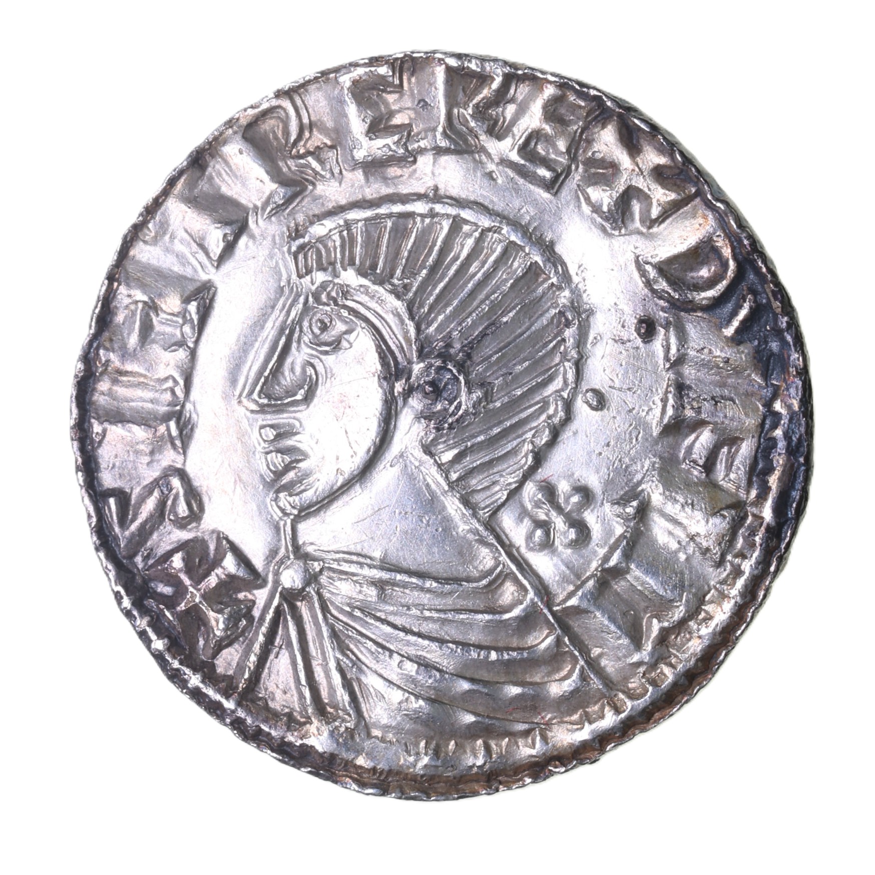 Ireland Hiberno Norse Sihtric Anlafsson c.AD 1020-1035 Silver Penny Phase II Dublin