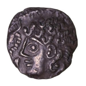 Cantiaci 1st Century BC Chamberlain Chauchoy Silver Unit *Excessively rare*