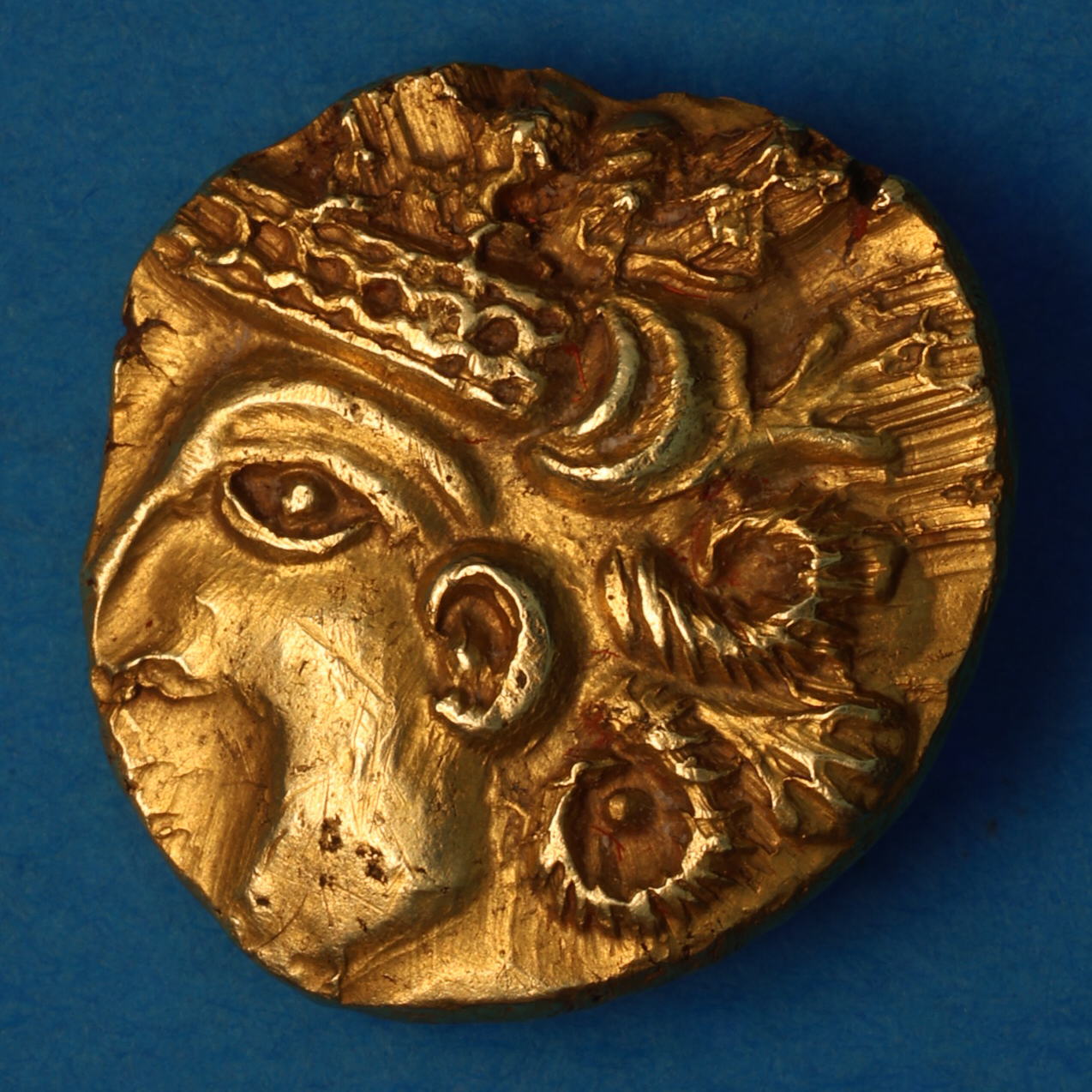 Regini 1st Century BC Selsey Diadem Gold Quarter Stater *Extremely Rare* - Image 3