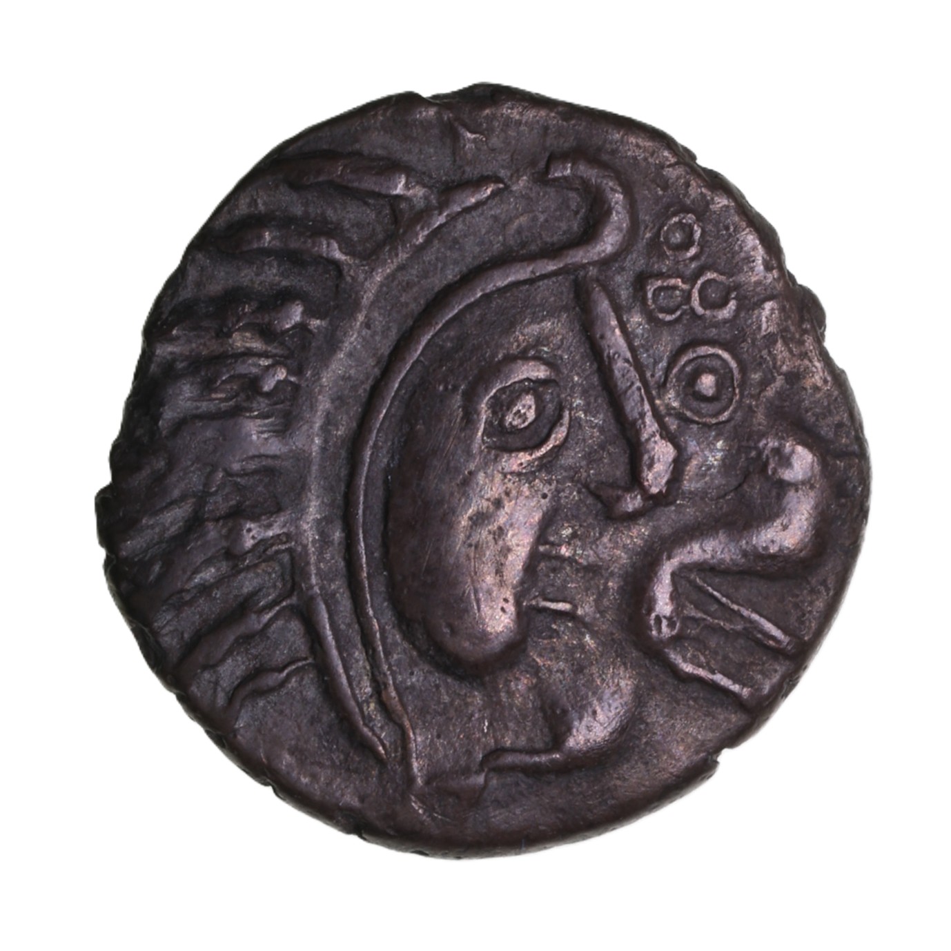 Belgae 1st Century BC Old Basing Silver Unit *Very Rare*