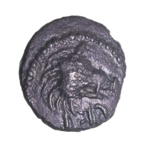 Regini & Atrebates Verica c. AD 10-40 Verica Boar Eagle Silver Minim *Extremely Rare*