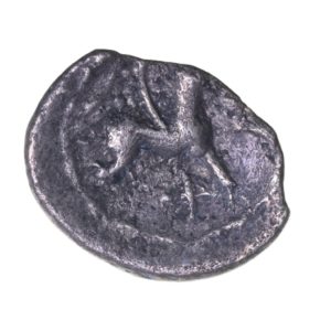Regini & Atrebates Epaticcus c. AD 20-40 Epaticcus Mini Pegasus Silver Minim *Excessively Rare*
