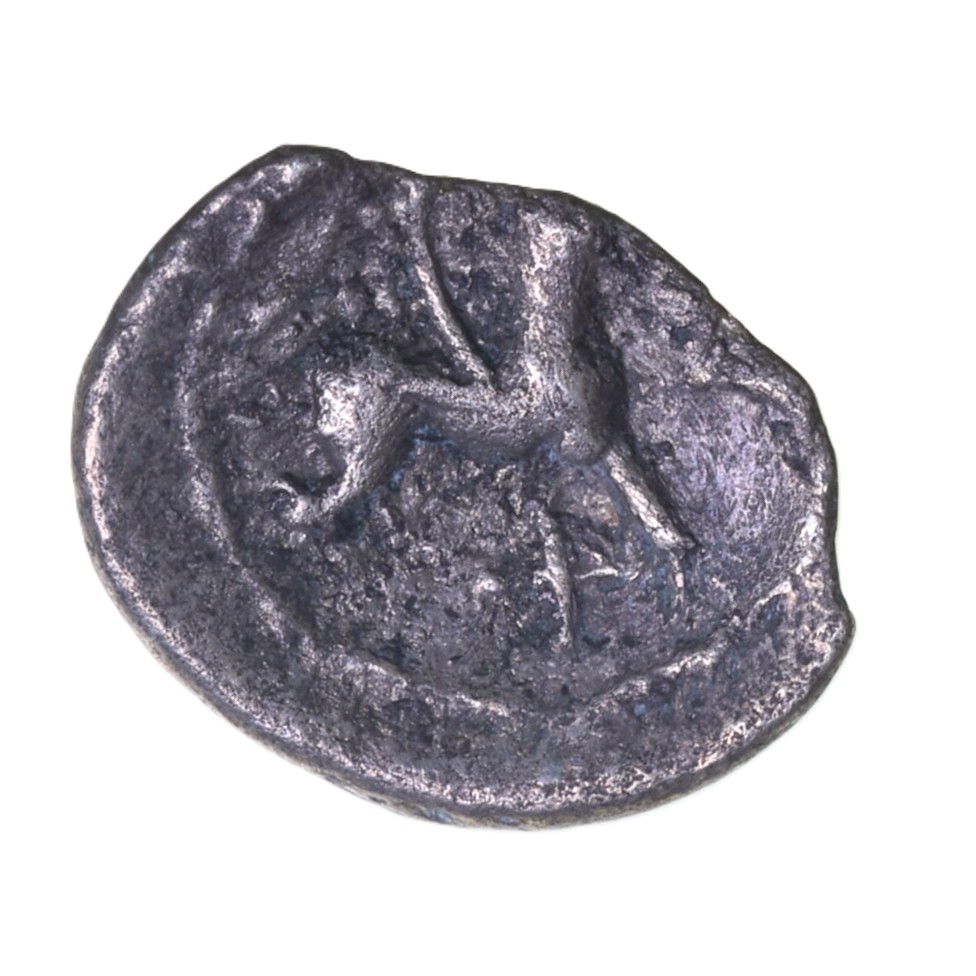 Regini & Atrebates Epaticcus c. AD 20-40 Epaticcus Mini Pegasus Silver Minim *Excessively Rare*