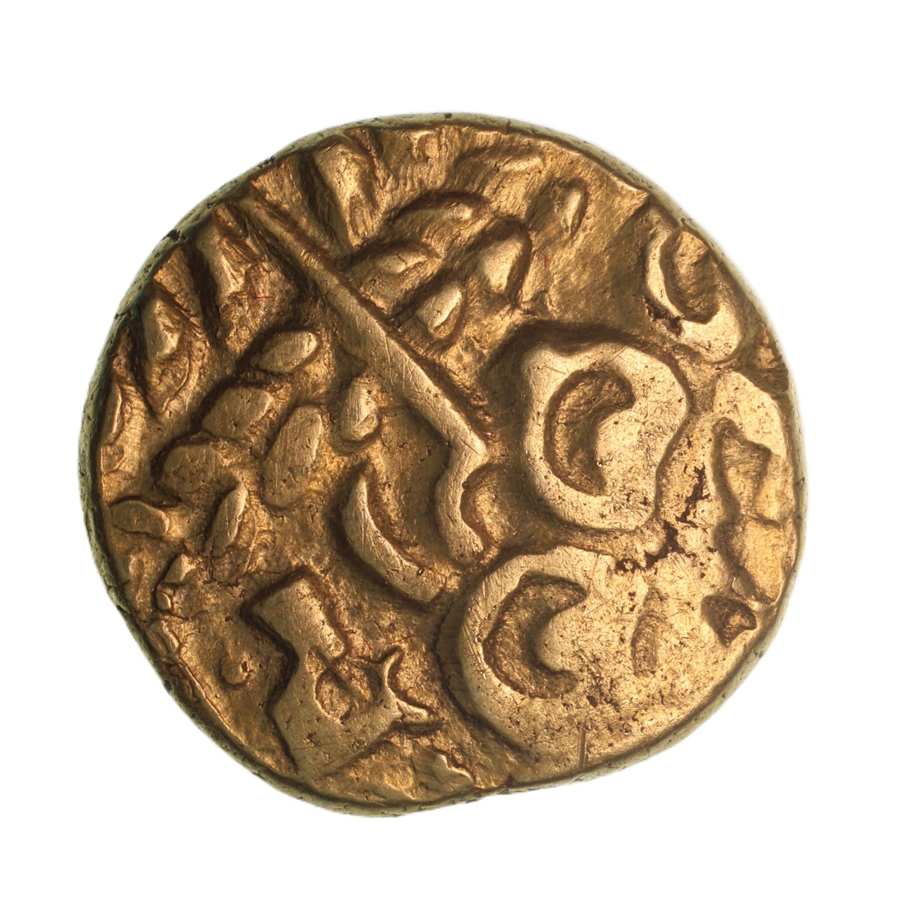 Iceni 1st Century BC Norfolk Wolf Right Type Gold Stater *Scarce* - Image 2