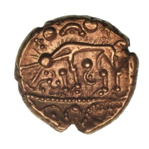 Iceni 1st Century BC Norfolk Wolf Left Type Gold Stater *Very Rare*