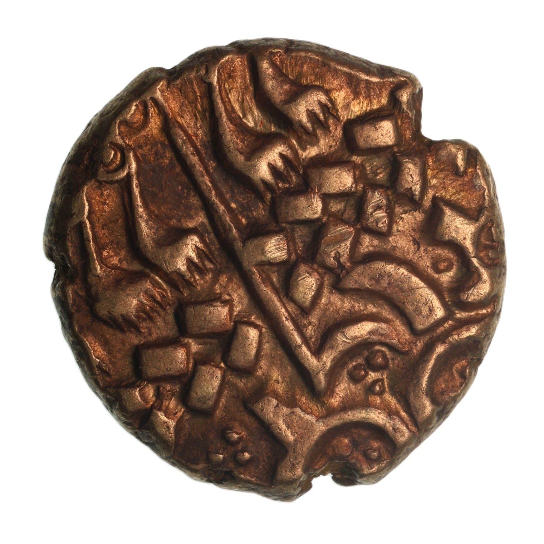 Iceni 1st Century BC Norfolk Wolf Left Type Gold Stater *Very Rare* - Image 2