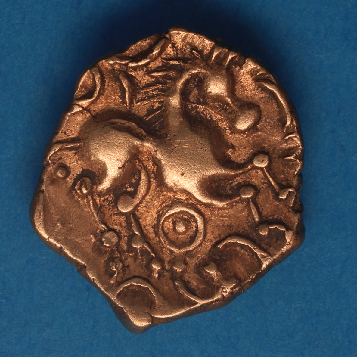Iceni 1st Century BC Gisleham Glory Gold Quarter Stater *Extremely Rare* - Image 3