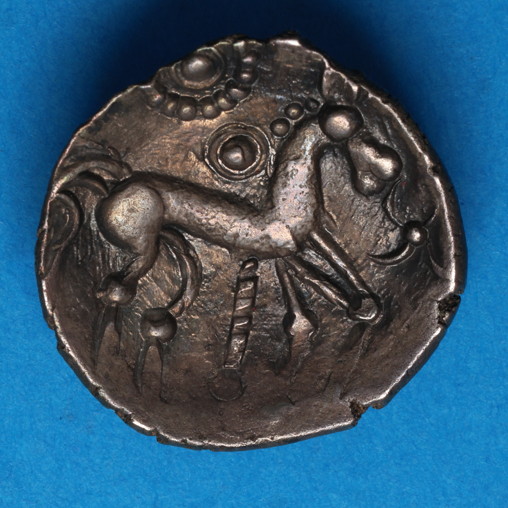 Iceni 1st Century BC Punk Head Silver Unit - Image 4