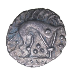 Iceni 1st Century BC Norfolk Boar Triadic Silver Unit *Rare*