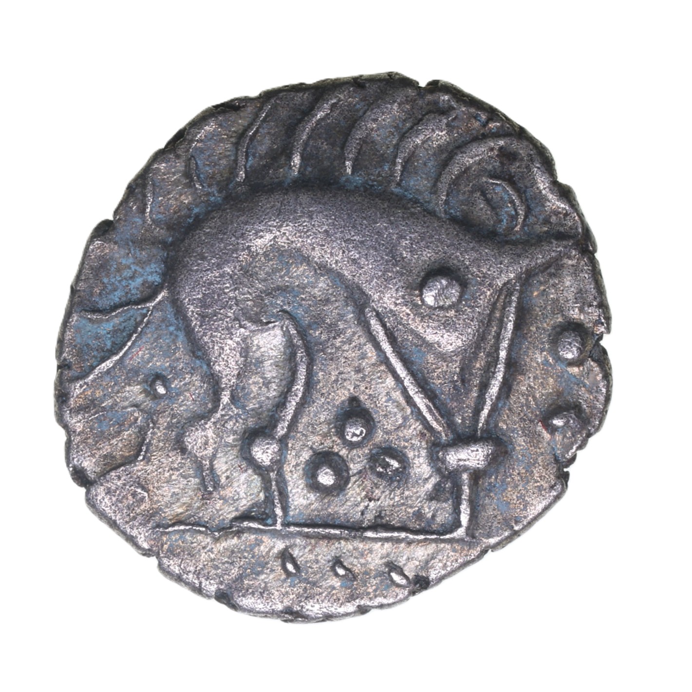 Iceni 1st Century BC Norfolk Boar Triadic Silver Unit *Rare*