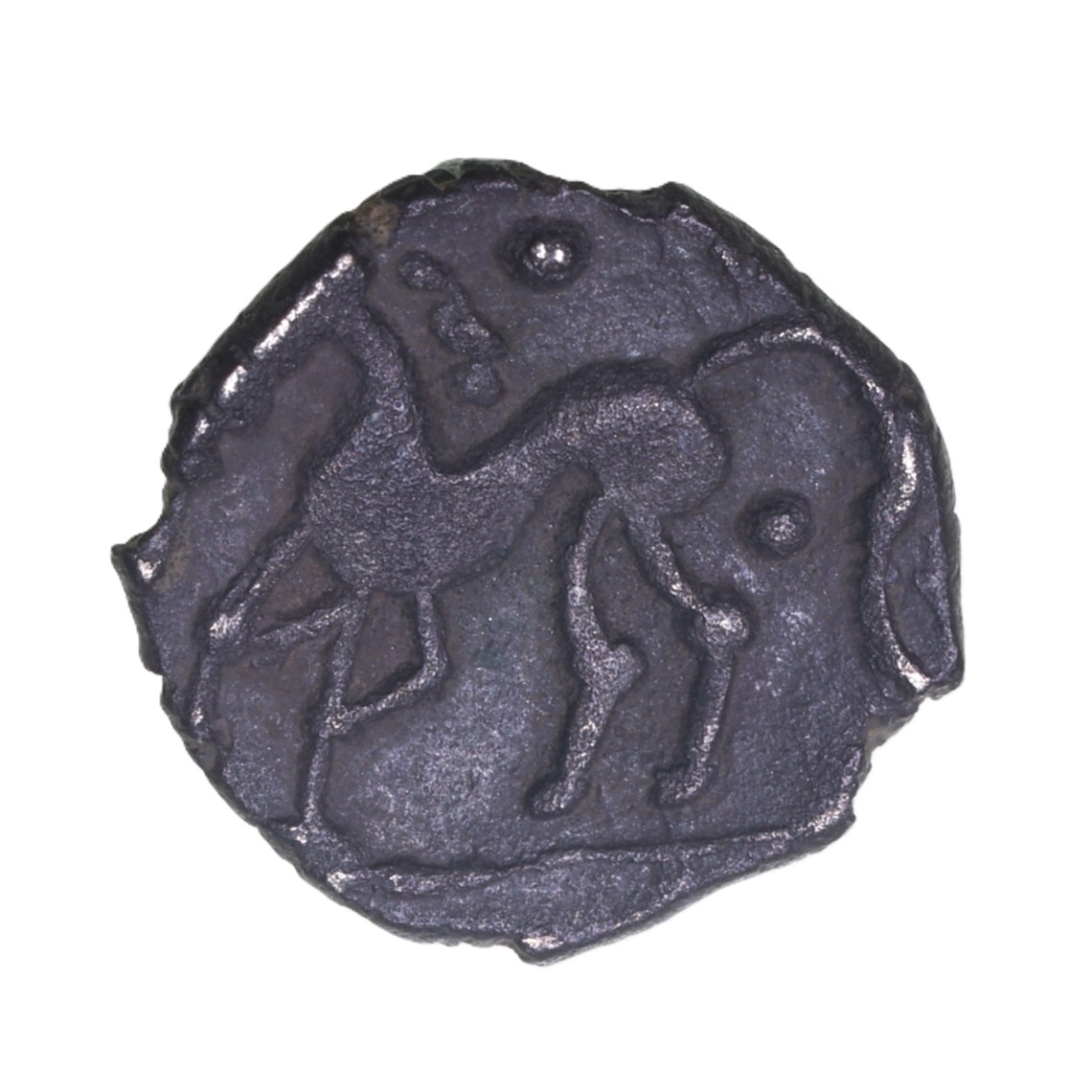 Iceni 1st Century BC Corn Ear Quatrefoil Silver Half Unit *Extremely Rare*