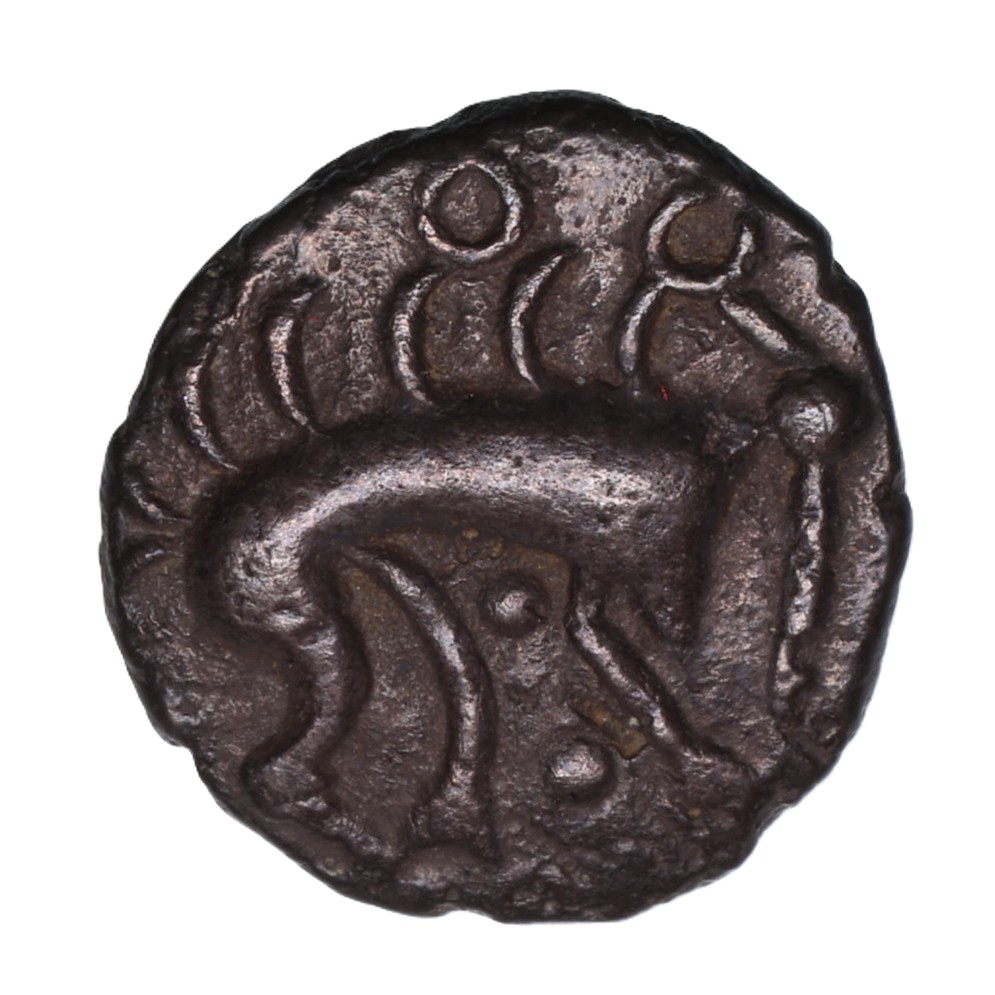 Iceni 1st Century BC Stickman Boar Silver Half Unit *Rare*