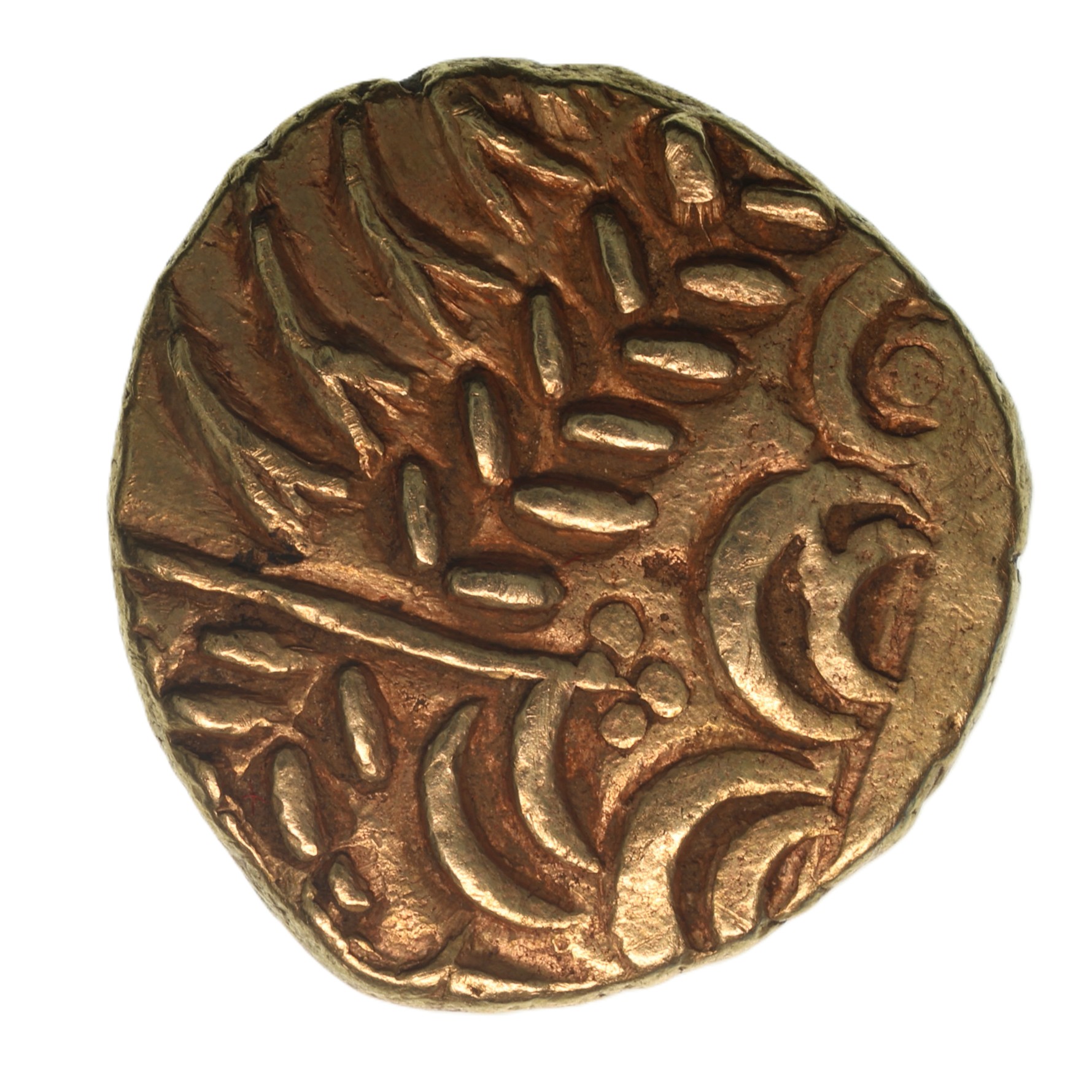 Corieltavi late 1st Century BC North East Coast Right Type with Sun Gold Stater *Scarce* - Image 2