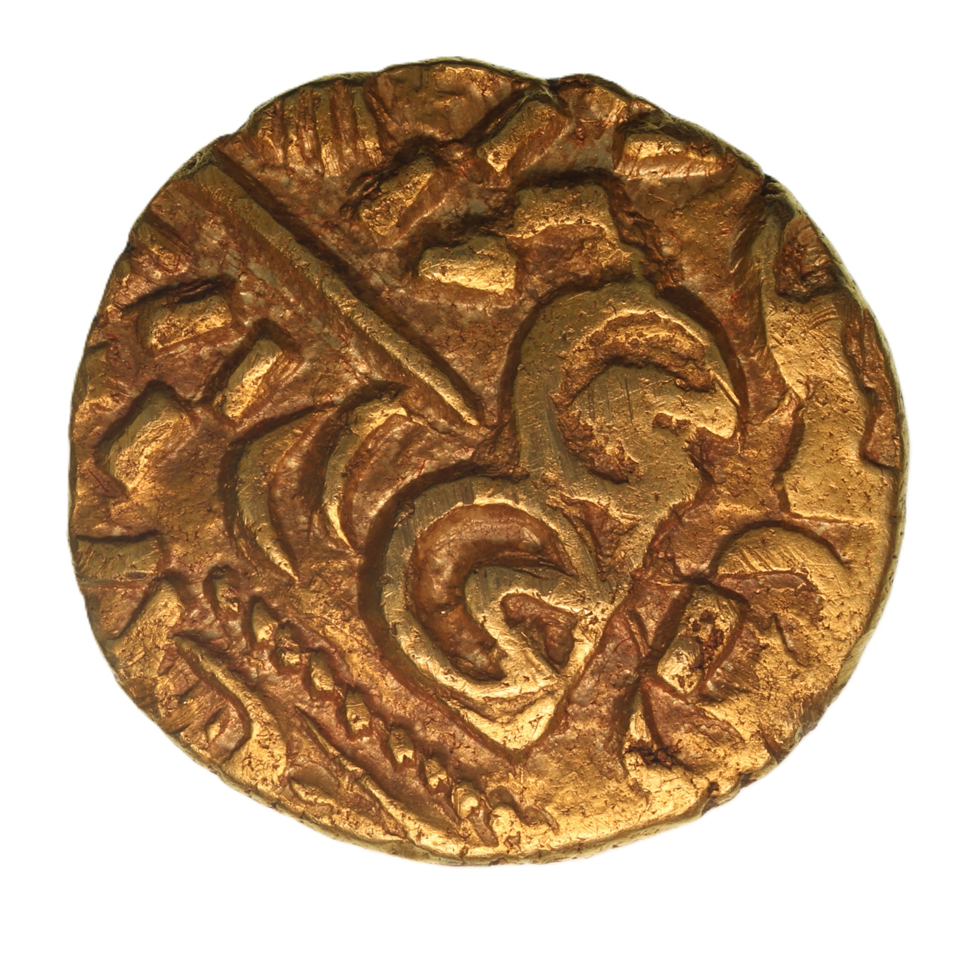 Corieltavi late 1st Century BC North East Coast Left Type Gold Stater *Rare* - Image 2
