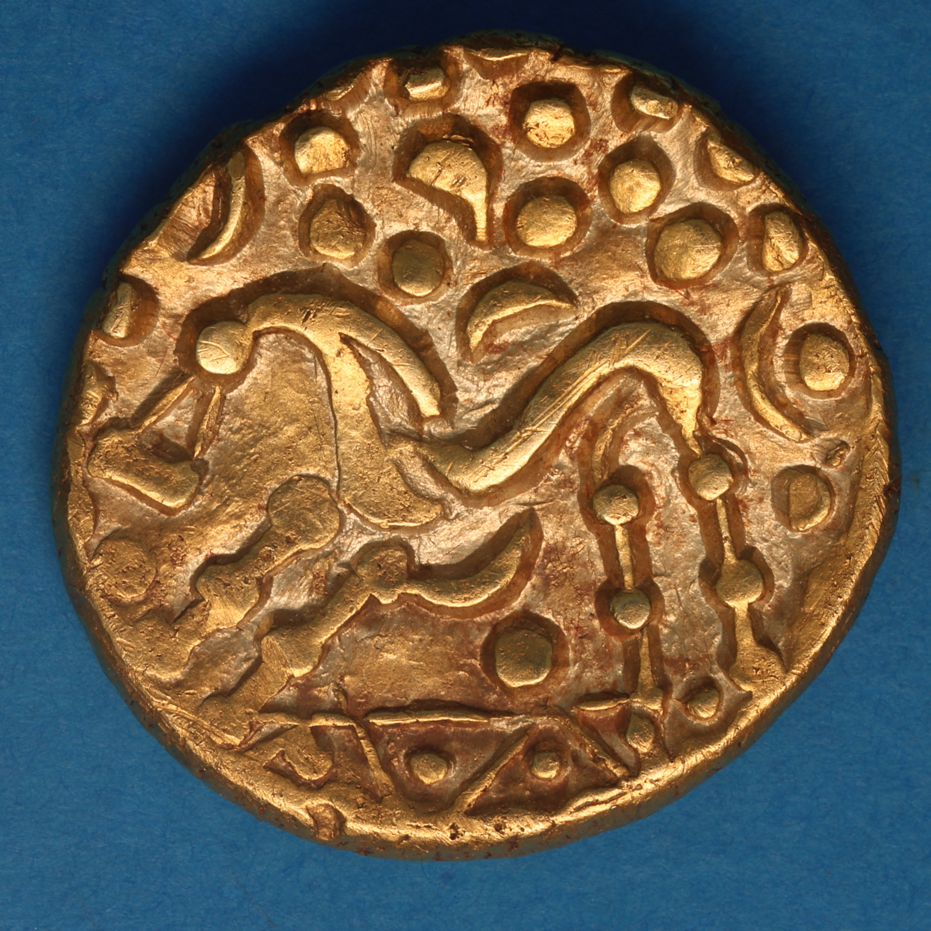 Corieltavi late 1st Century BC North East Coast Left Type Gold Stater *Rare* - Image 3