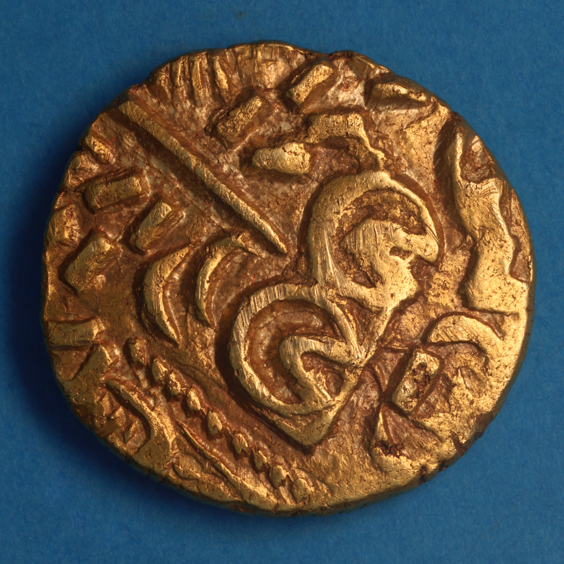 Corieltavi late 1st Century BC North East Coast Left Type Gold Stater *Rare* - Image 4