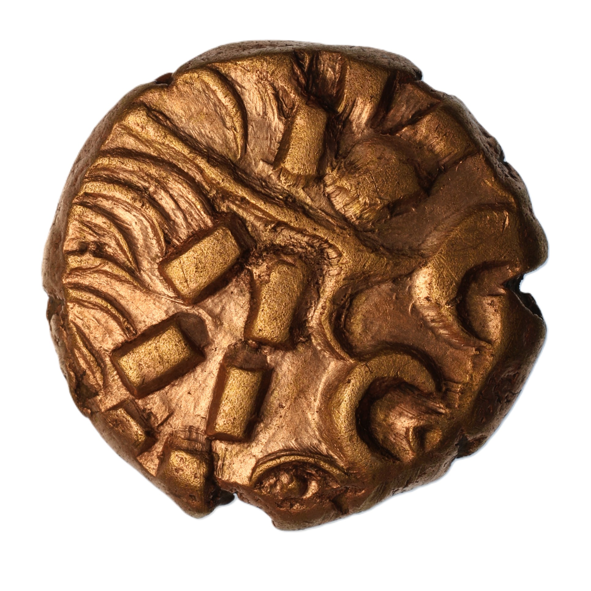 Corieltavi late 1st Century BC 3 Pellet Kite Gold Stater *Excessively Rare* - Image 2