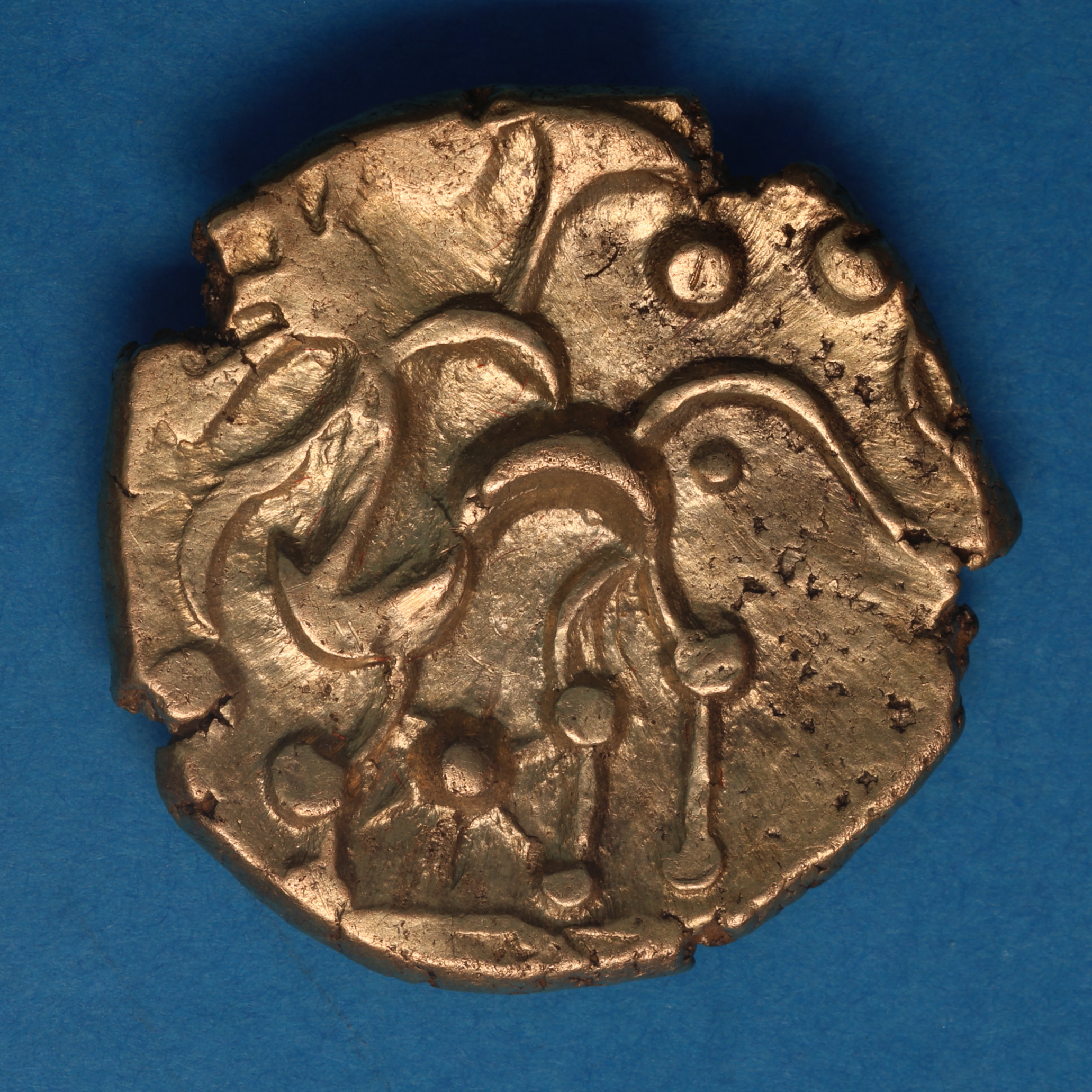 Corieltavi late 1st Century BC South Ferriby Gold Stater - Image 3