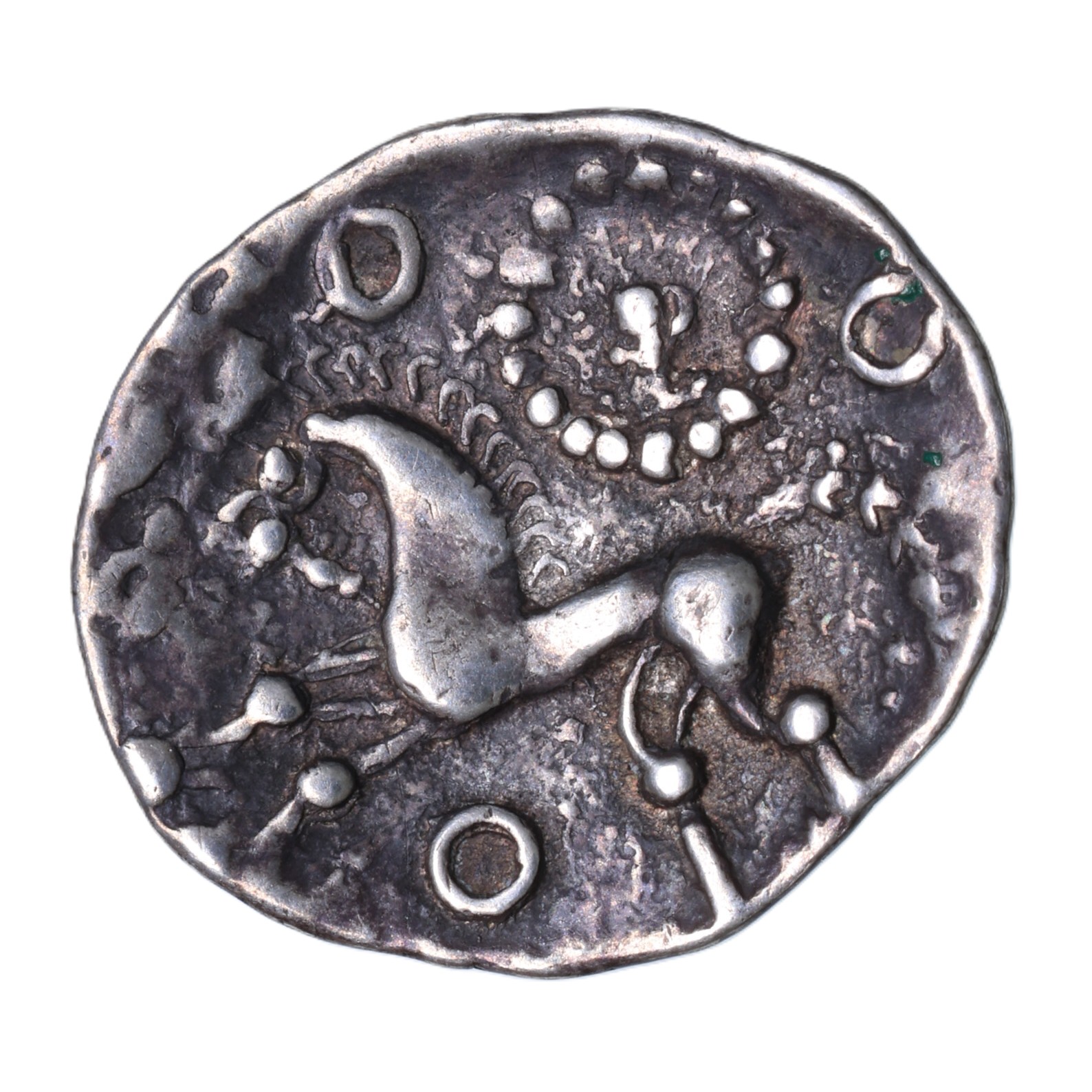 Corieltavi late 1st Century BC Proto Boar Silver Unit with Spear Type Rich 1a *Scarce* - Image 2