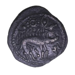 Corieltavi late 1st Century BC Proto Boar Silver Unit with Spear Type Rich 6a *Scarce*