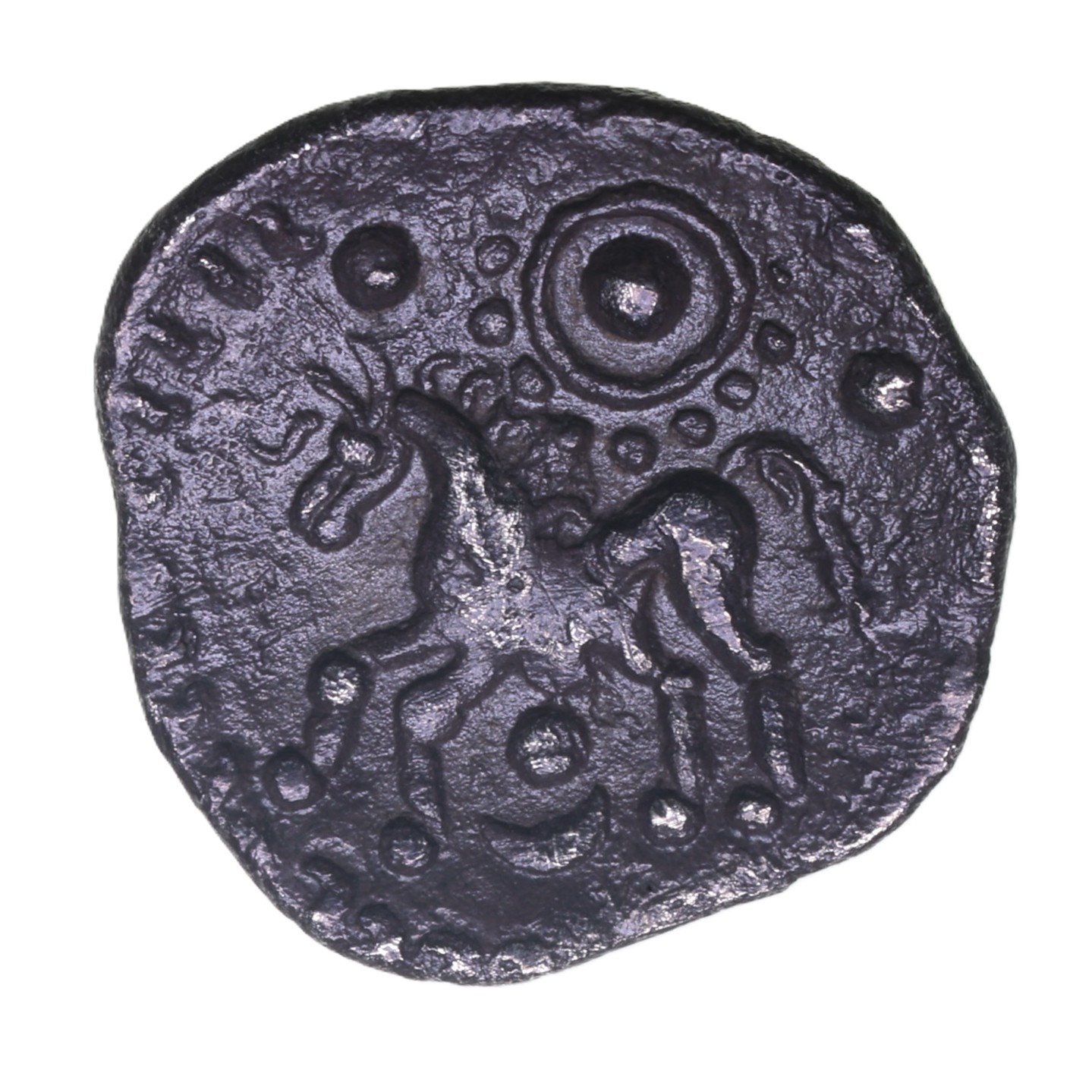 Corieltavi late 1st Century BC Proto Boar Silver Unit with Spear Type Rich 6a *Scarce* - Image 2