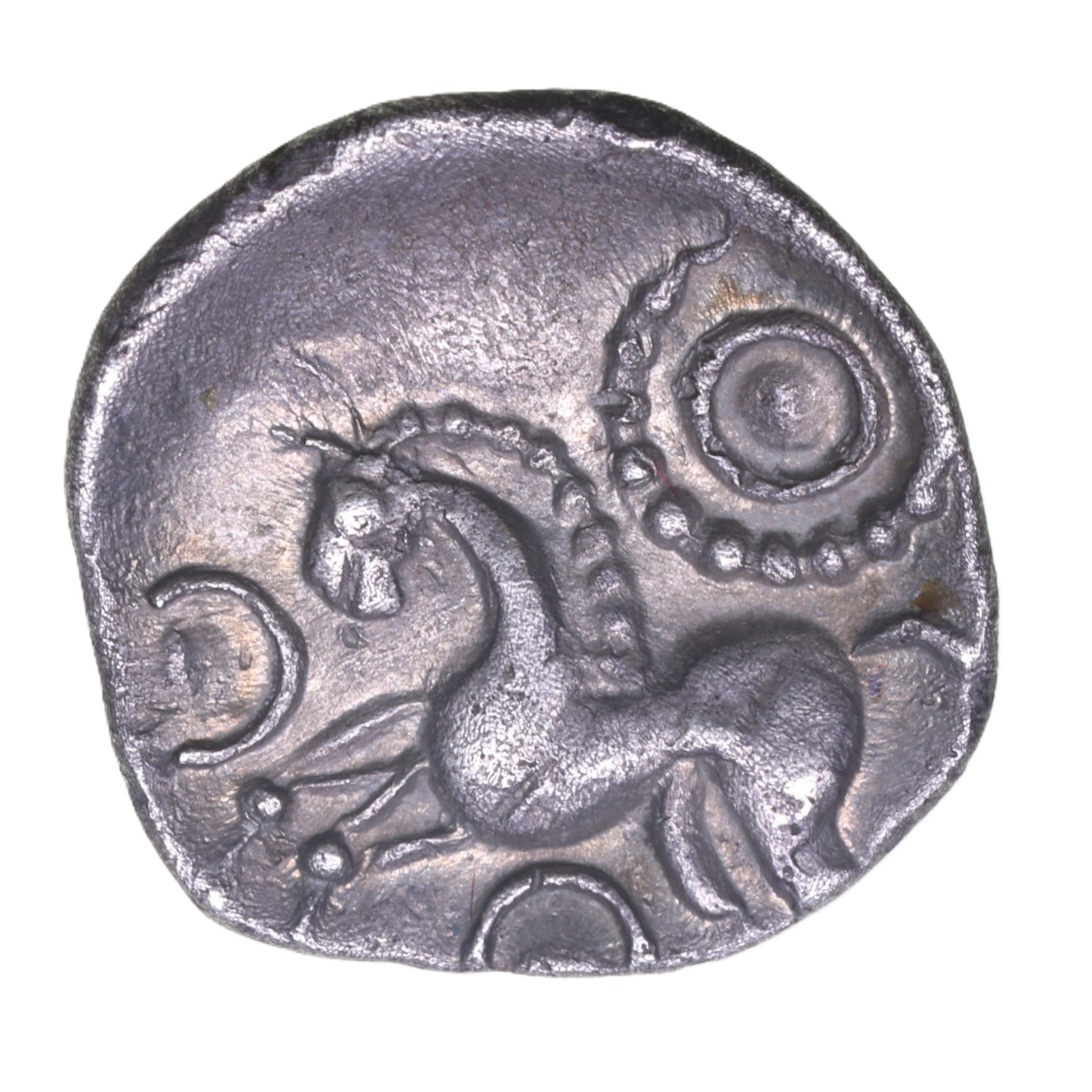 Corieltavi late 1st Century BC Proto Boar No Spear Type Silver Unit - Image 2