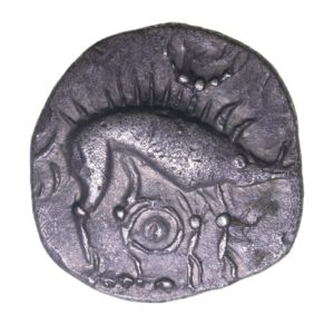 Corieltavi late 1st Century BC Proto Boar No Spear Type Silver Unit