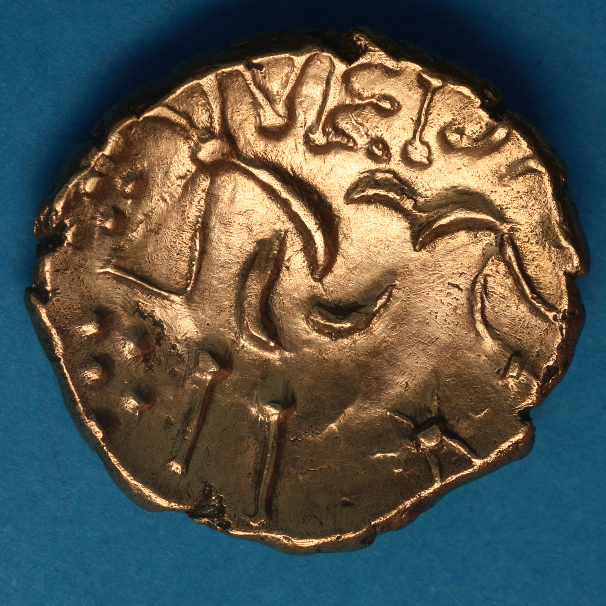 Corieltavi Vepo c. AD 15-40 Vepo Vep Gold Stater *Extremely Rare* - Image 3