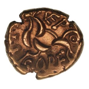 Corieltavi Vepo c. AD 15-40 Vepo Triadic Gold Stater *Rare*