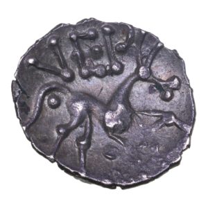 Corieltavi Vepo c. AD 15-40 Vepo Vep Silver Half Unit *Rare*