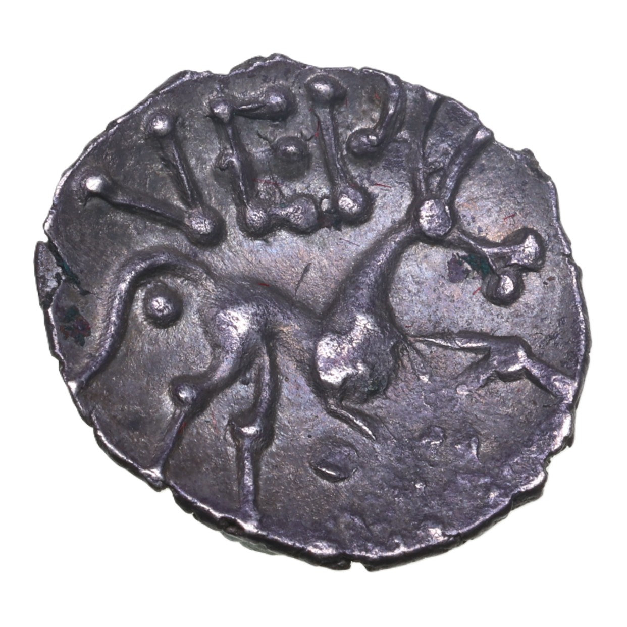 Corieltavi Vepo c. AD 15-40 Vepo Vep Silver Half Unit *Rare*