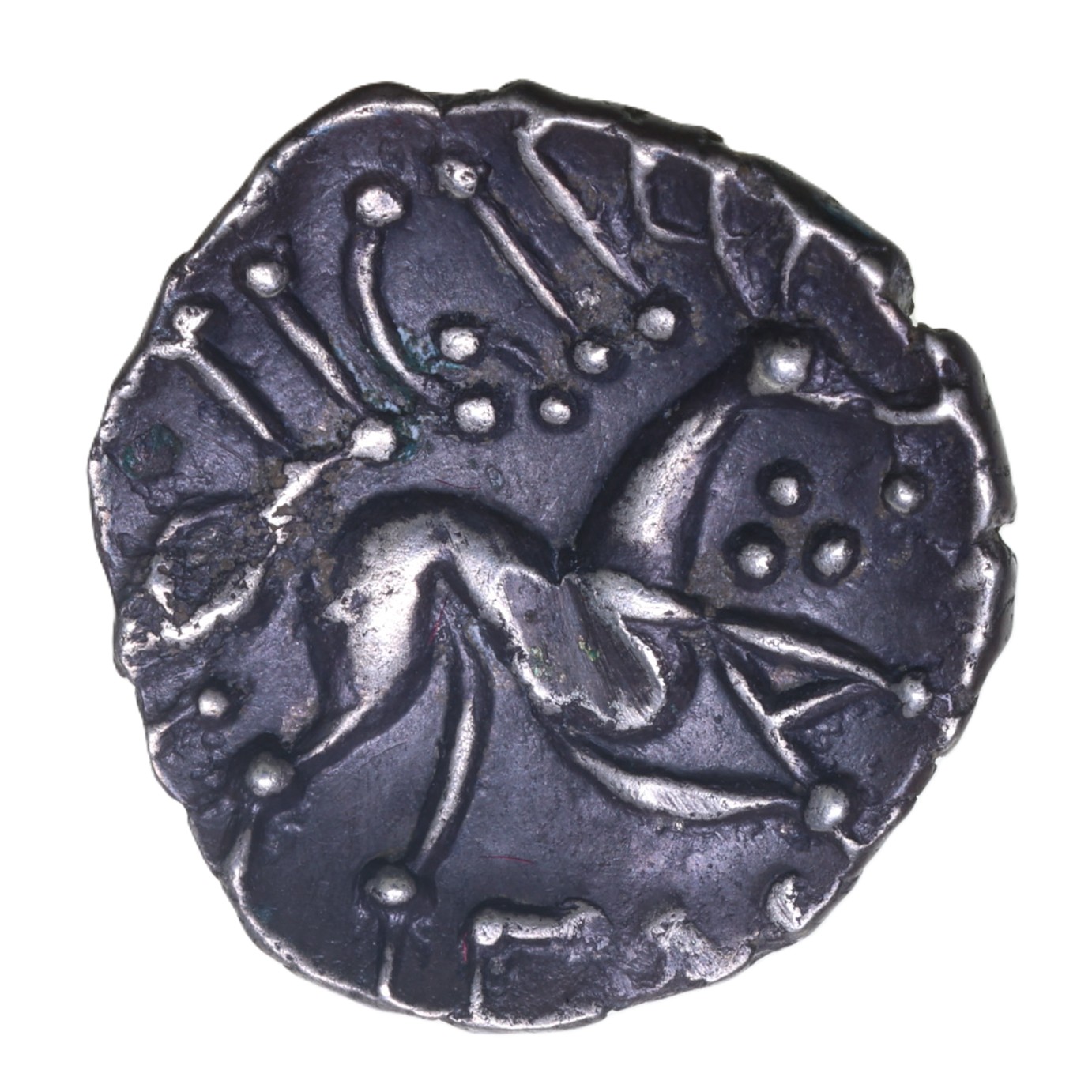 Corieltavi Dumnocoveros Tigirseno c. AD 25-35 Dumnocoveros Tigirseno Silver Unit *Extremely Rare*