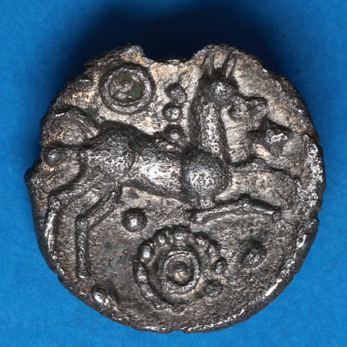 Dobunni Boduoc c.25-5 BC Boduoc Old Head Silver Unit *Excessively Rare* - Image 4