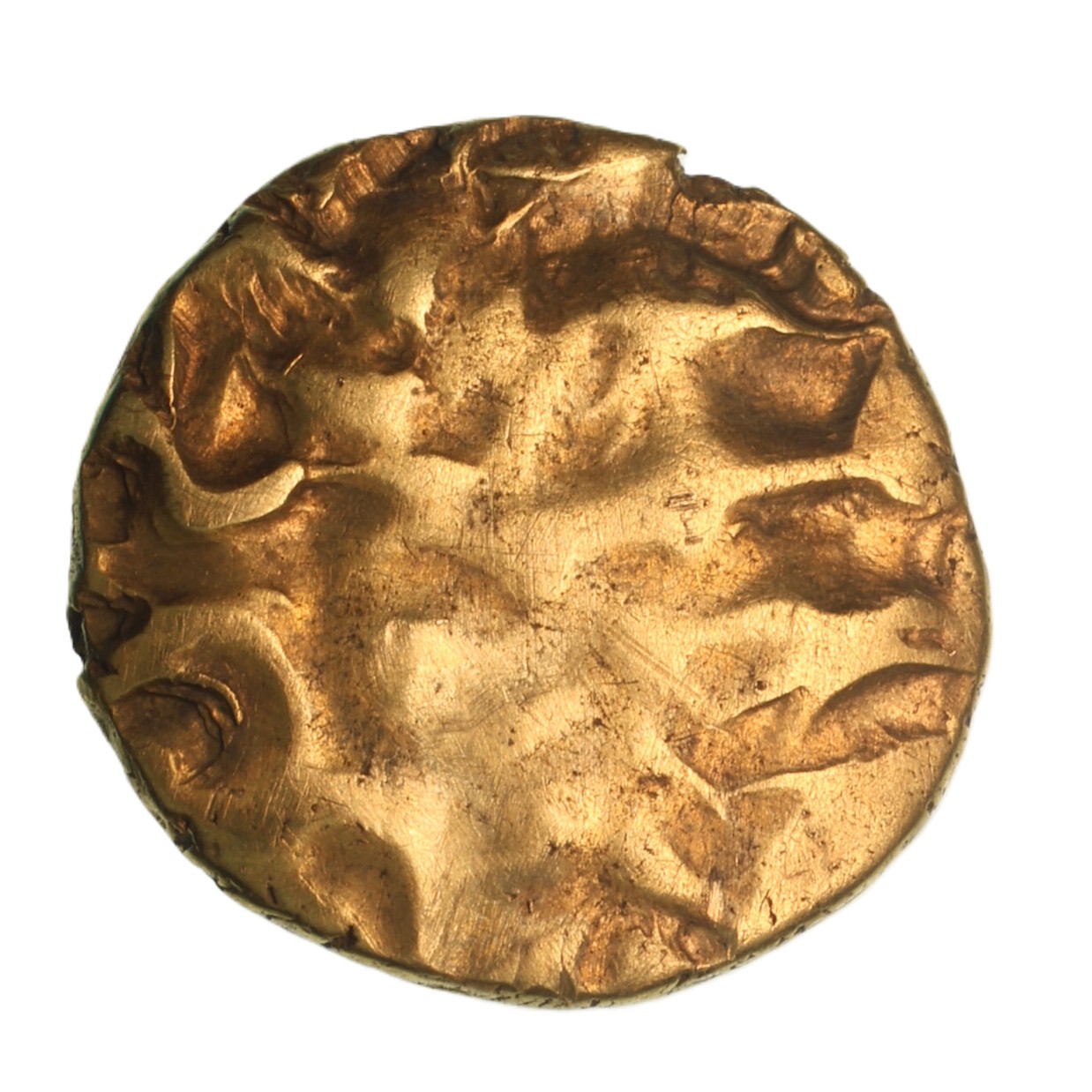 Eastern 1st Century BC Essex Wheels Gold Quarter Stater *Very Rare* - Image 2
