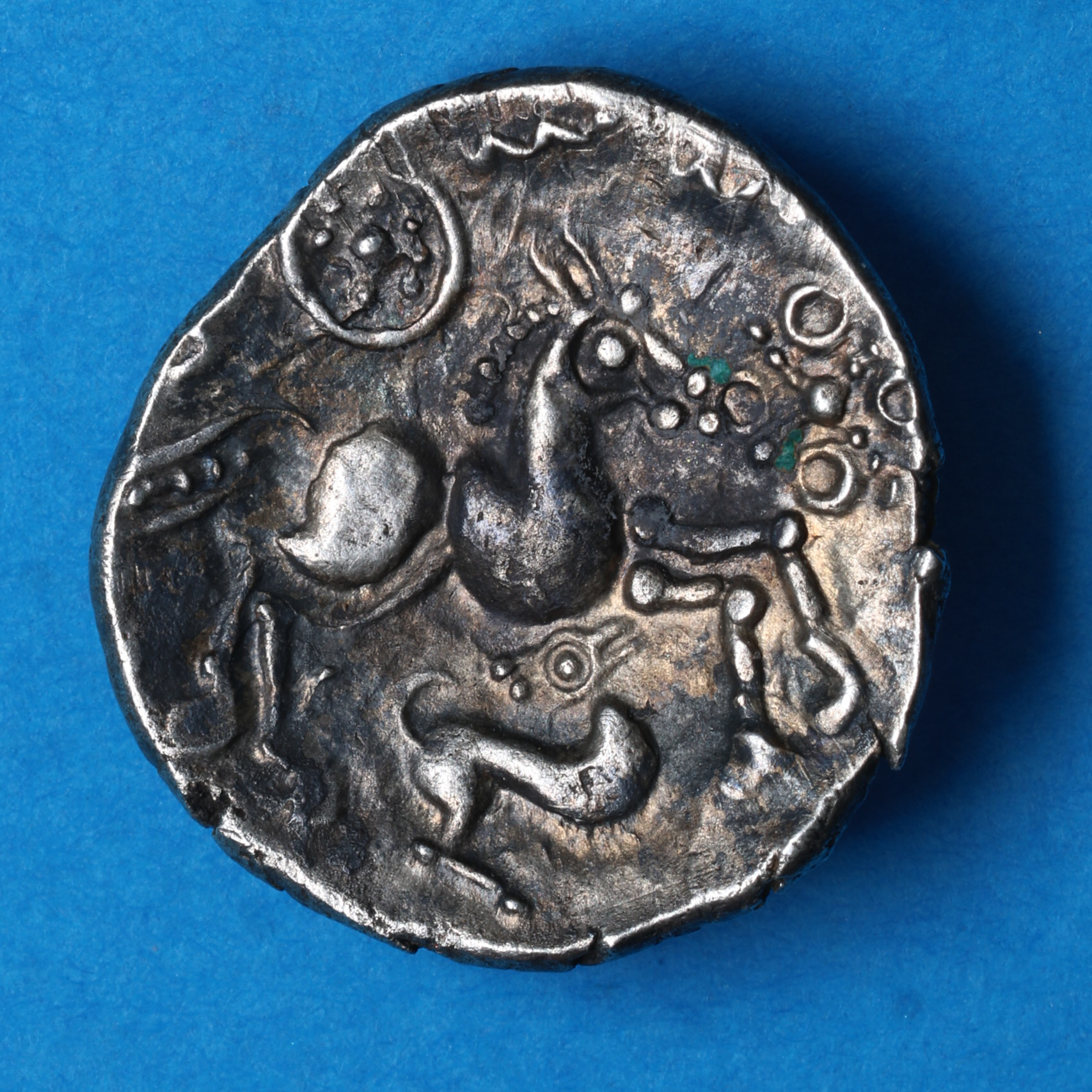 Eastern 1st Century BC Five Horses Silver Unit *Unique* *ABC Plate coin* - Image 3