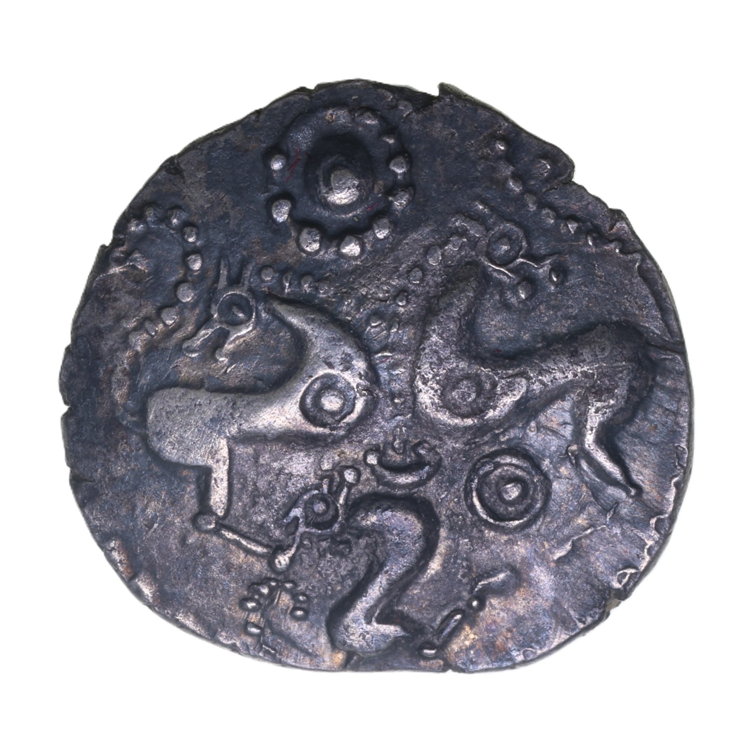 Eastern 1st Century BC Five Horses Silver Unit *Unique* *ABC Plate coin*